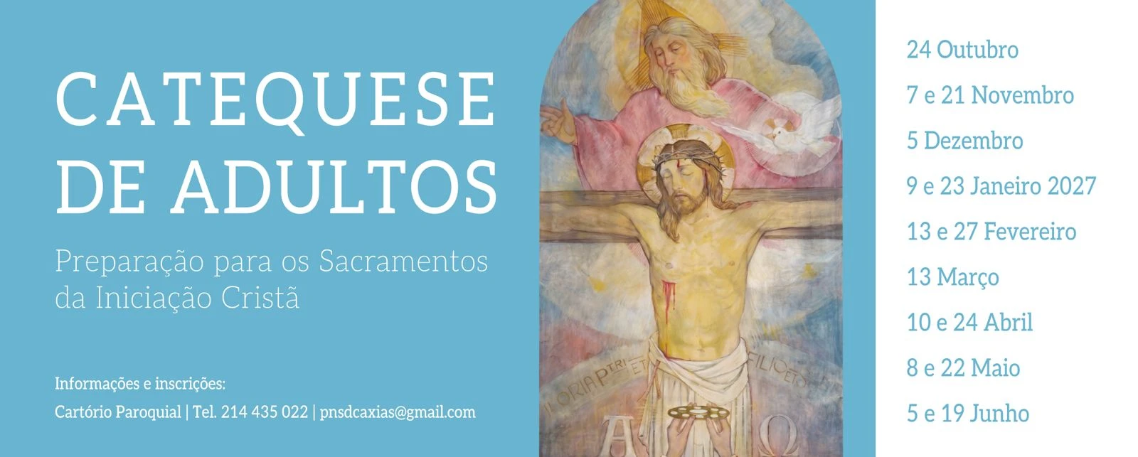 Banner Catequese Adultos 2026
