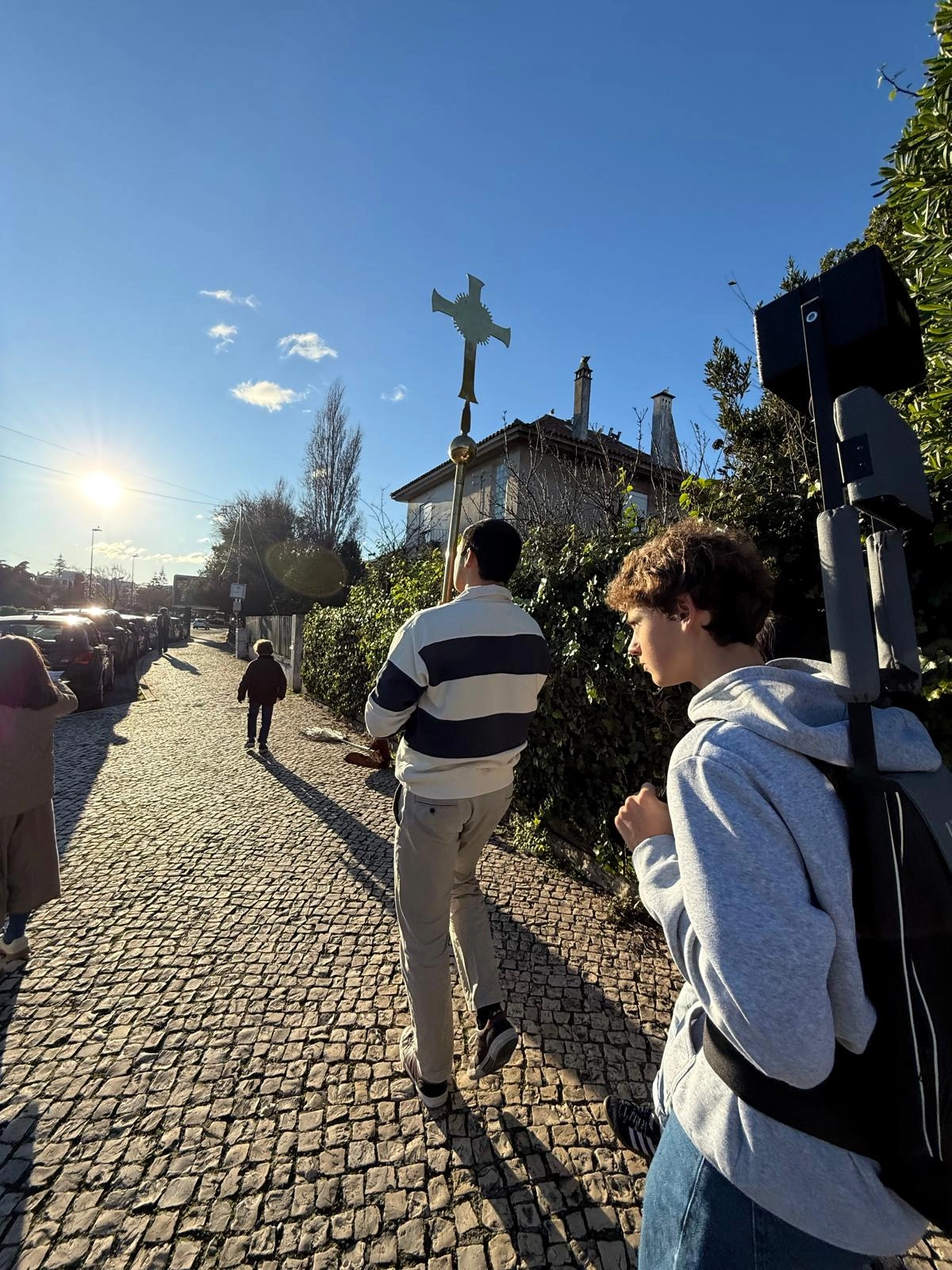 Anúncio do Kerygma pelas ruas de Caxias